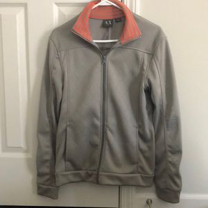 Armani Exchange mens full zip track jacket.